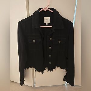 Hidden Black Denim Jacket